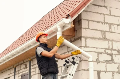 Pose et remplacement de gouttières à Appeville